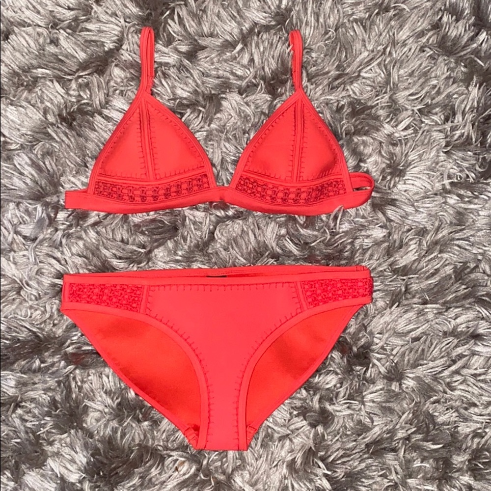 Red Triangl Bikini